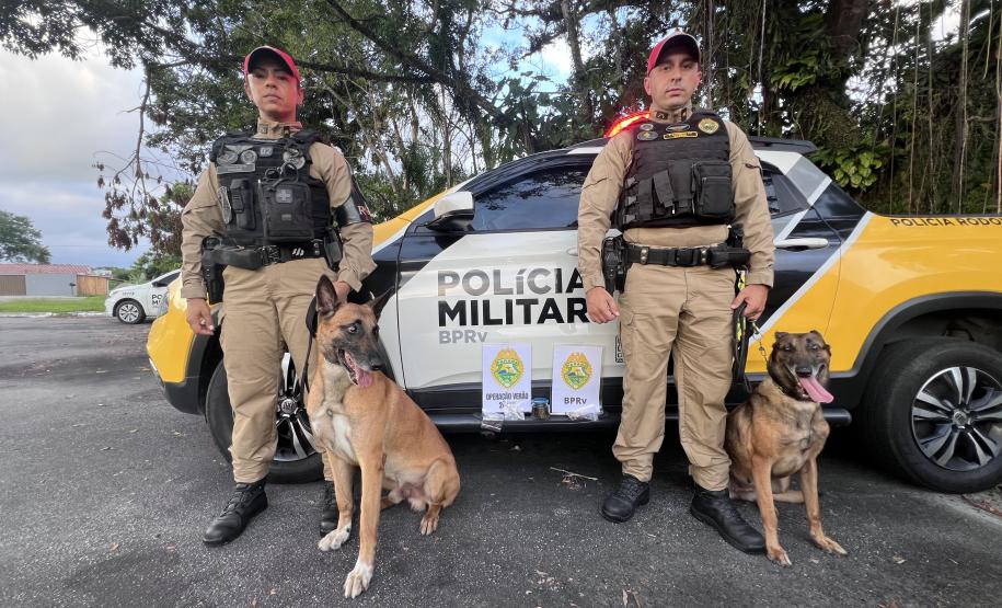 A Operação Cannis Fortis mobilizou todos os batalhões e unidades da corporação que possuem cães policiais