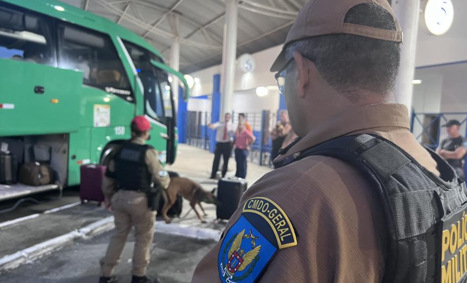 A Operação Cannis Fortis mobilizou todos os batalhões e unidades da corporação que possuem cães policiais