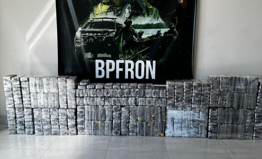 Polícia Militar do Paraná realiza apreensão de mais de meia tonelada de crack, na região noroeste do estado