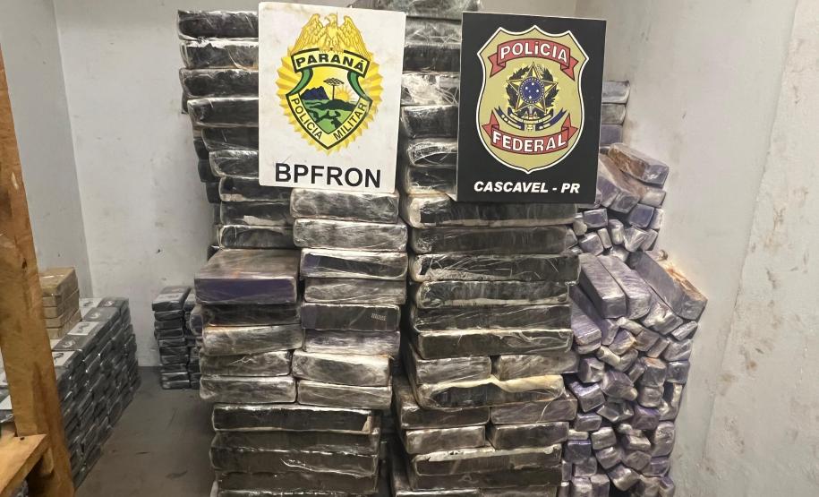 Polícia Militar do Paraná apreende mais de duas toneladas de maconha em Toledo