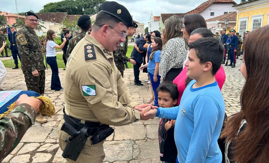 PMPR participa de solenidade alusiva aos 131 anos do Cerco da Lapa