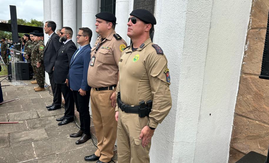 PMPR participa de solenidade alusiva aos 131 anos do Cerco da Lapa