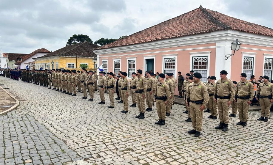 PMPR participa de solenidade alusiva aos 131 anos do Cerco da Lapa