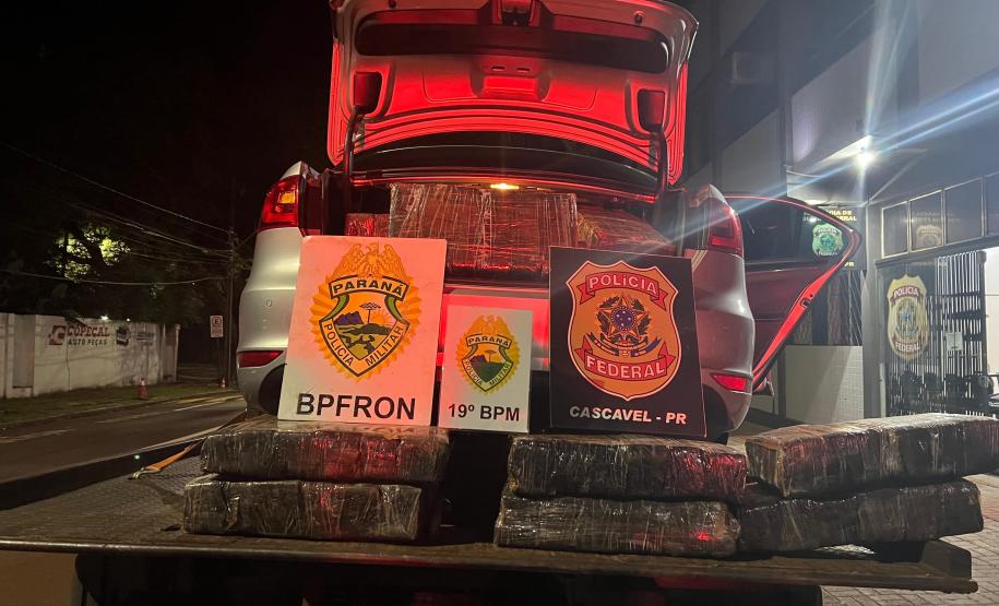 Polícia Militar do Paraná apreende quase 400 quilos de maconha em rodovia estadual na região oeste