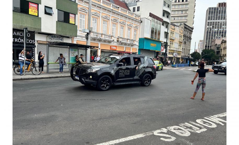Em Curitiba, PMPR participa do lançamento da Operação Integrada Centro Seguro