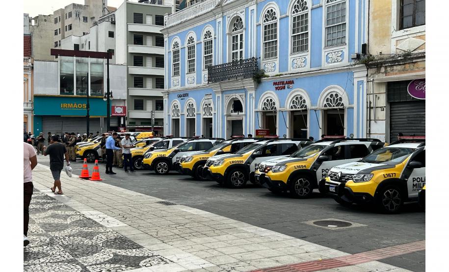 Em Curitiba, PMPR participa do lançamento da Operação Integrada Centro Seguro