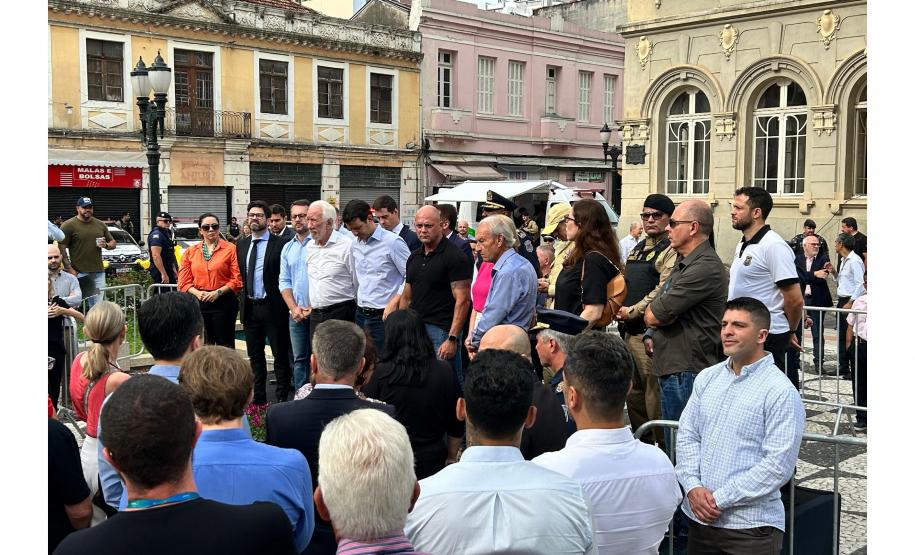 Em Curitiba, PMPR participa do lançamento da Operação Integrada Centro Seguro