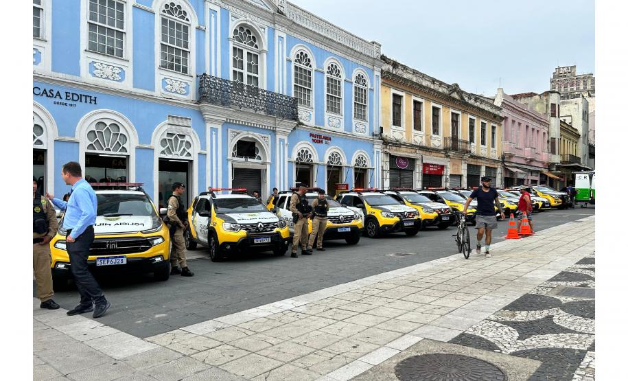 Em Curitiba, PMPR participa do lançamento da Operação Integrada Centro Seguro