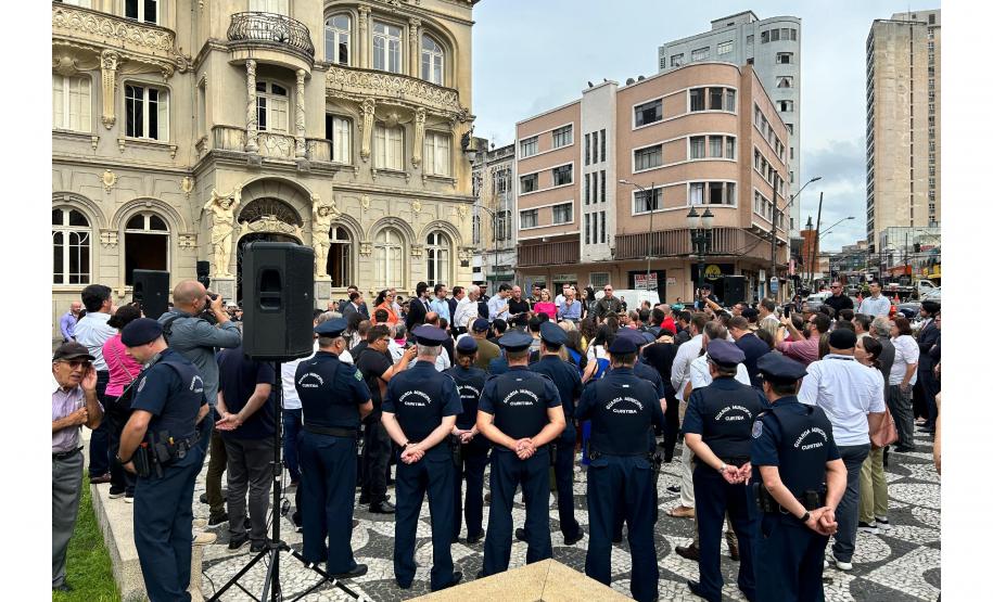 Em Curitiba, PMPR participa do lançamento da Operação Integrada Centro Seguro