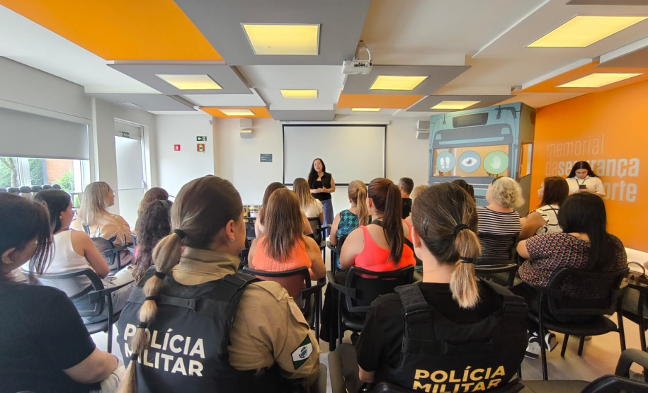 BPTran participa da semana pedagógica do D.E.R