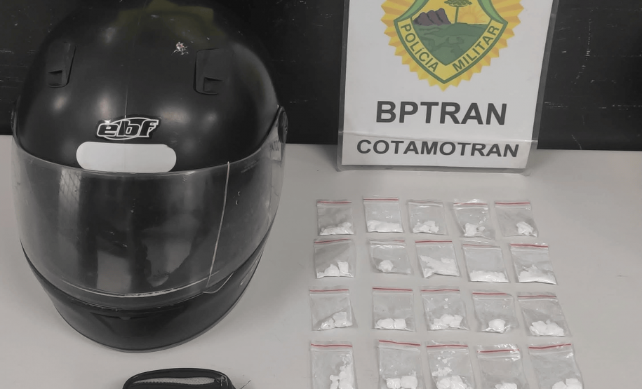 BPTran prende homem com drogas durante operação bloqueio em Curitiba