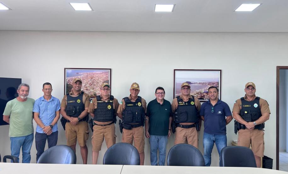 PMPR e Prefeitura de Guaratuba realizam reunião de alinhamento operacional