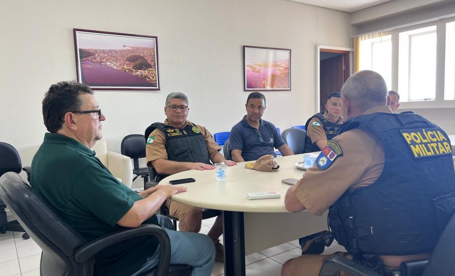 PMPR e Prefeitura de Guaratuba realizam reunião de alinhamento operacional