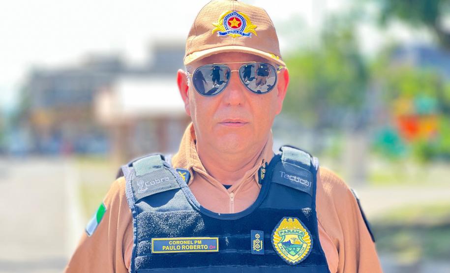 Chefe do Estado-Maior da PMPR realiza visita técnica aos locais do Carnaval 2025 em Guaratuba