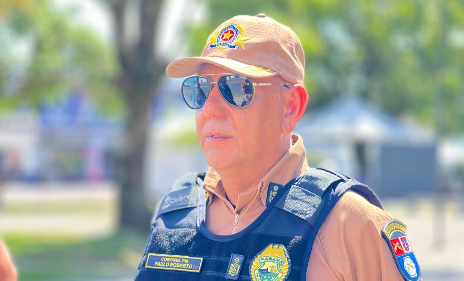 Chefe do Estado-Maior da PMPR realiza visita técnica aos locais do Carnaval 2025 em Guaratuba