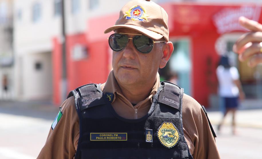 Chefe do Estado-Maior da PMPR realiza visita técnica aos locais do Carnaval 2025 em Guaratuba