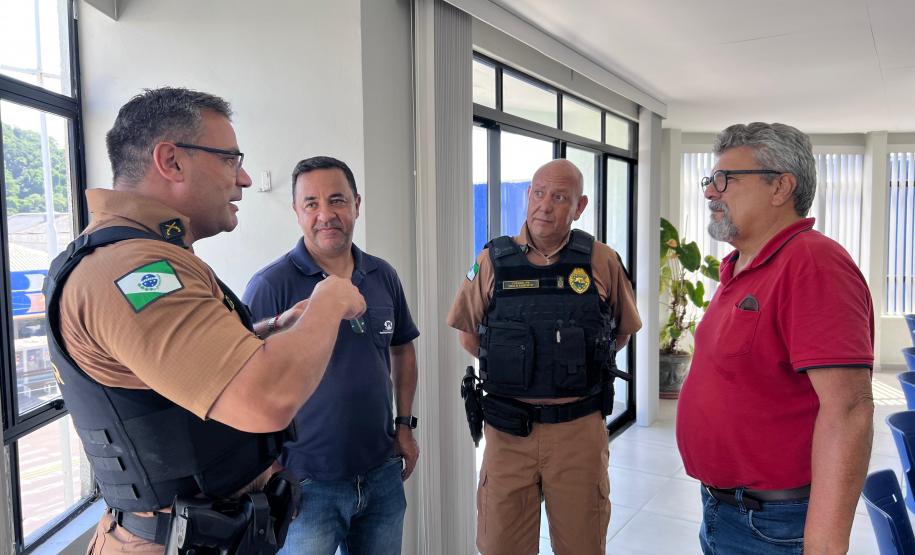 Chefe do Estado-Maior da PMPR realiza visita técnica aos locais do Carnaval 2025 em Guaratuba