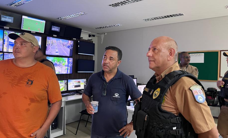 Chefe do Estado-Maior da PMPR realiza visita técnica aos locais do Carnaval 2025 em Guaratuba