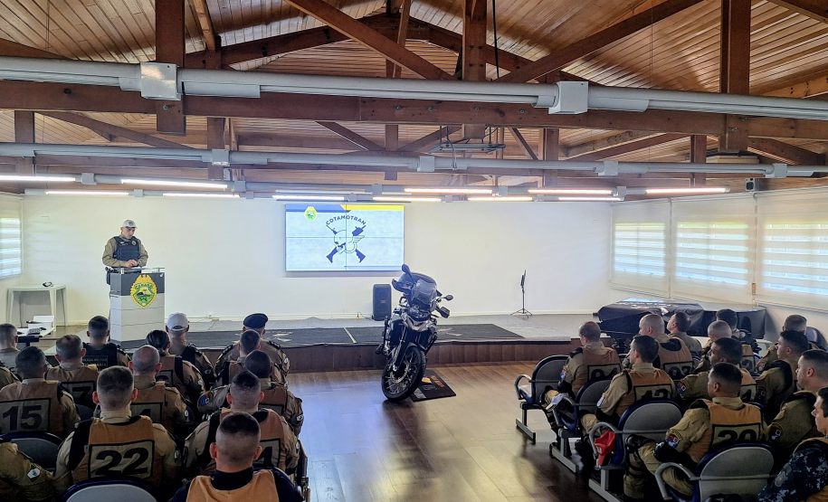 BPTran inicia Curso de Motociclista Policial com 30 alunos