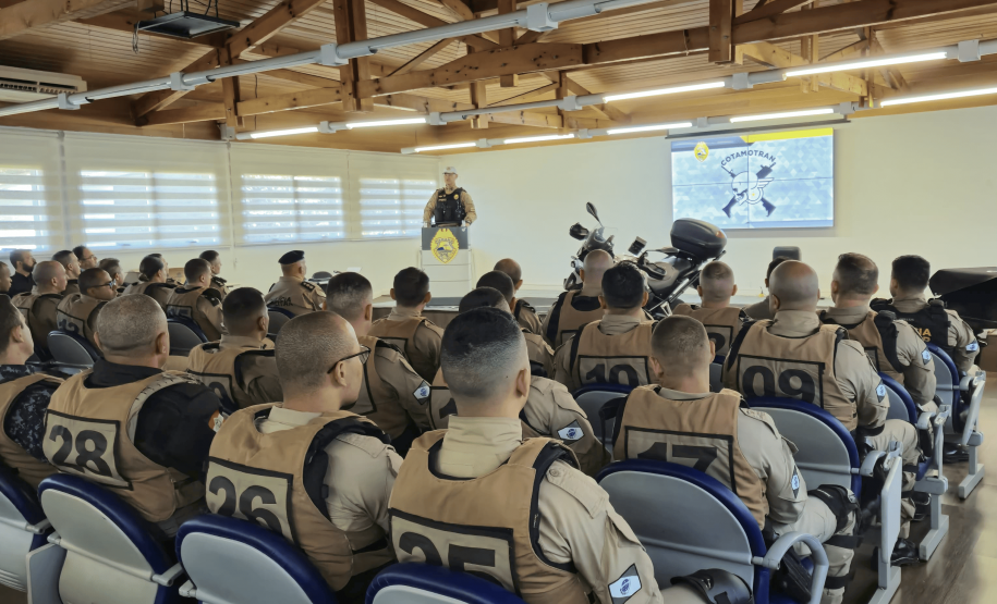 BPTran inicia Curso de Motociclista Policial com 30 alunos