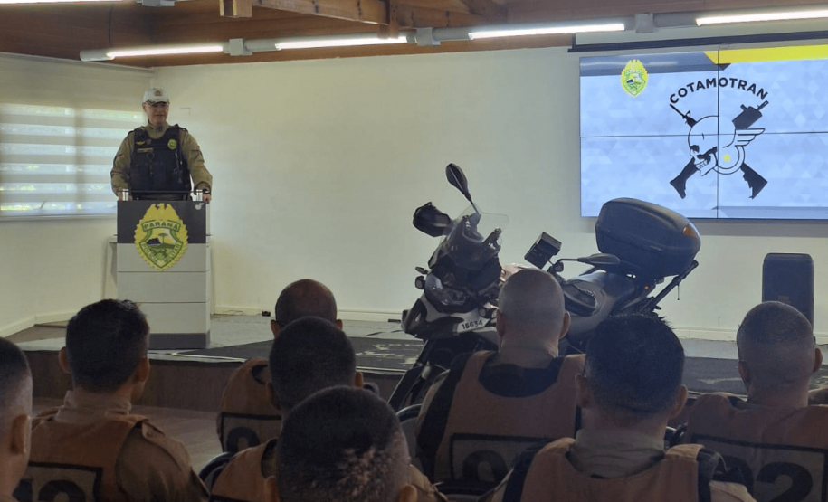 BPTran inicia Curso de Motociclista Policial com 30 alunos