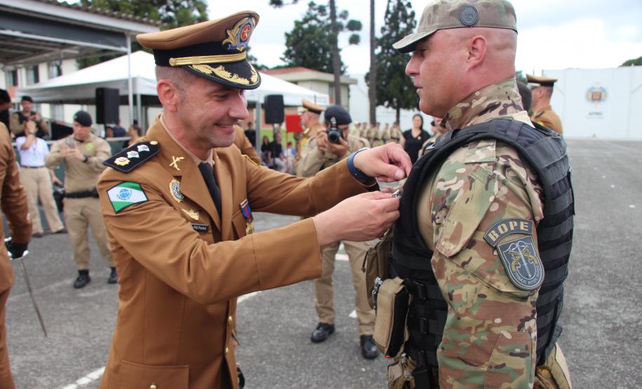 PMPR celebra aniversário de 54 anos da Academia Policial Militar de Guatupê