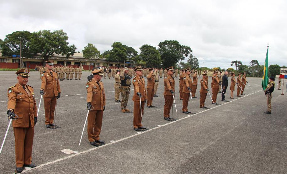 PMPR celebra aniversário de 54 anos da Academia Policial Militar de Guatupê