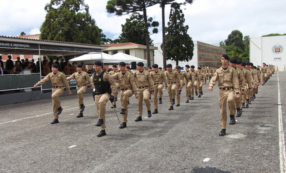 PMPR celebra aniversário de 54 anos da Academia Policial Militar de Guatupê