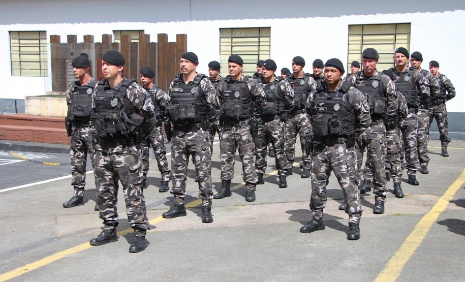 Polícia Militar do Paraná realiza solenidade que marca passagem de comando no Batalhão de Polícia de Choque