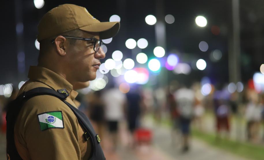 Para garantir a ordem e a segurança, a PMPR mobilizou um efetivo reforçado