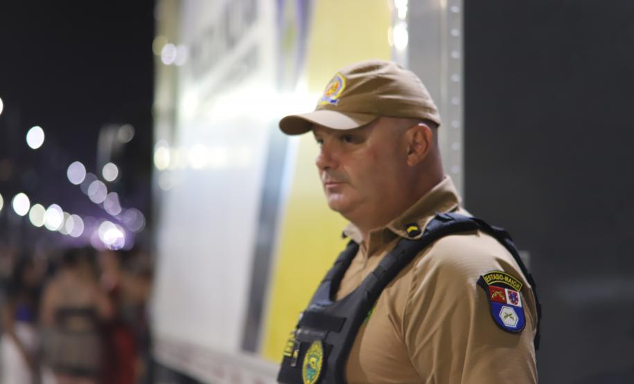 Para garantir a ordem e a segurança, a PMPR mobilizou um efetivo reforçado