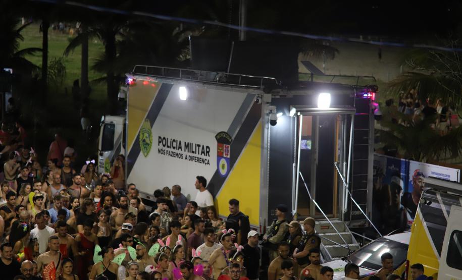 Para garantir a ordem e a segurança, a PMPR mobilizou um efetivo reforçado