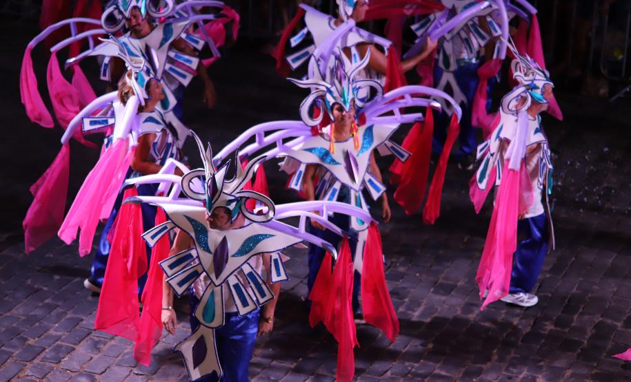 A presença ostensiva da corporação garantiu um ambiente seguro para todos os 8000 mil moradores e turistas
