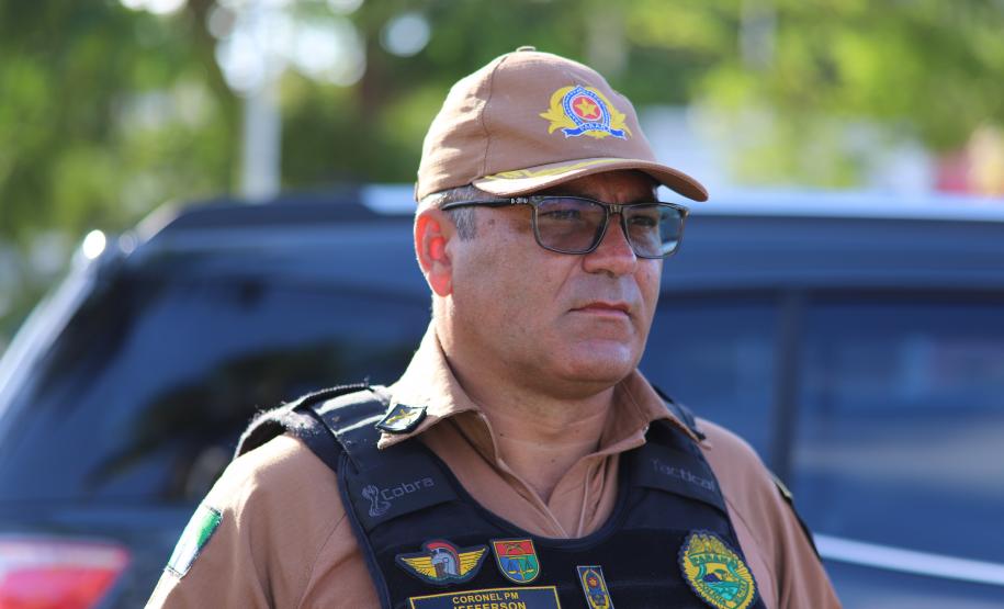 A atuação da PMPR contou com diversas modalidades de policiamento