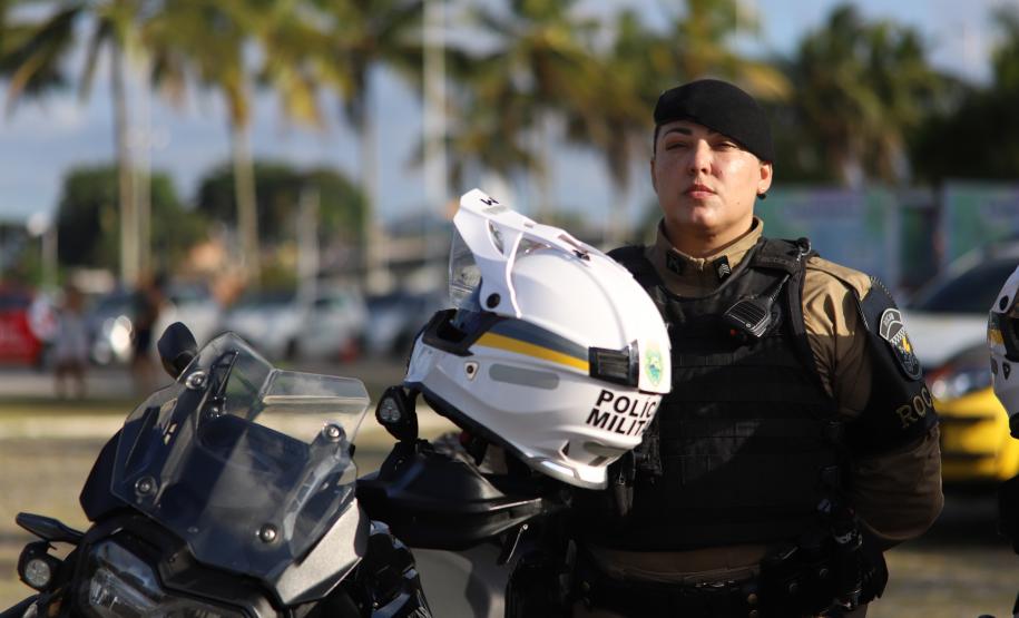 A atuação da PMPR contou com diversas modalidades de policiamento