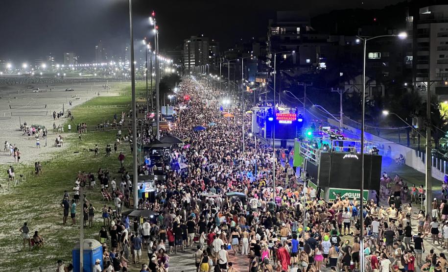 O evento que reuniu mais de 150 mil pessoas contou com um forte esquema de policiamento preventivo e ostensivo