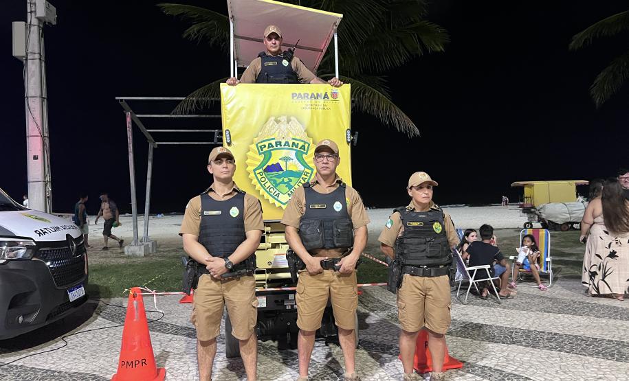 Para garantir a ordem e a segurança, a PMPR mobilizou um efetivo reforçado