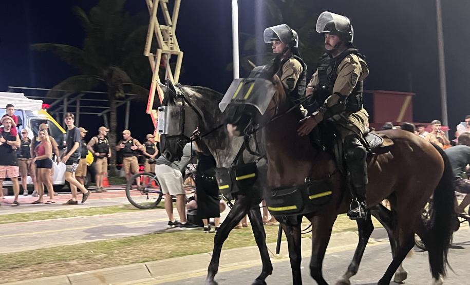 O evento que reuniu mais de 150 mil pessoas contou com um forte esquema de policiamento preventivo e ostensivo