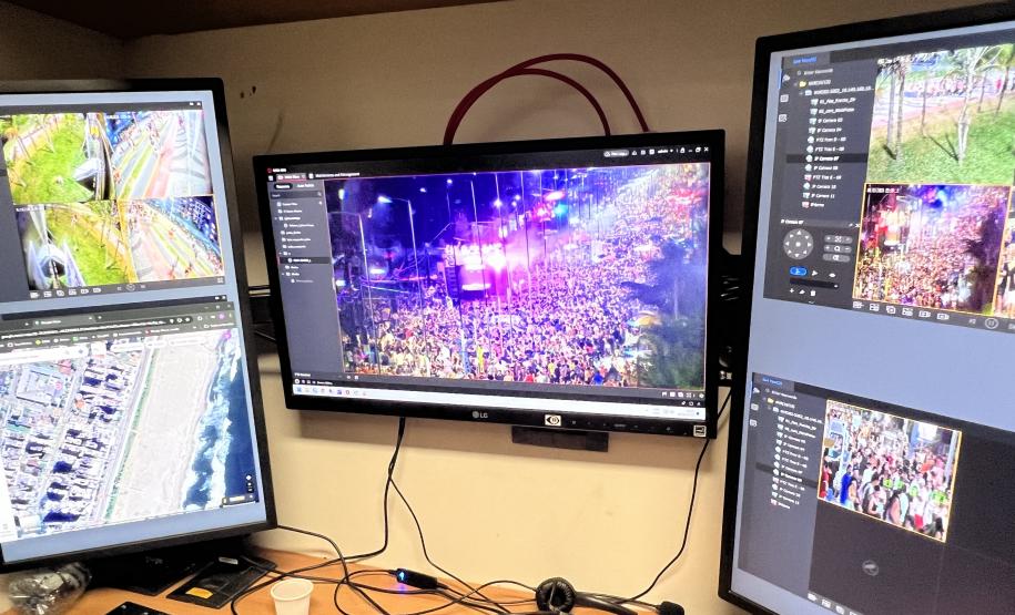 Para garantir a ordem e a segurança, a PMPR mobilizou um efetivo reforçado