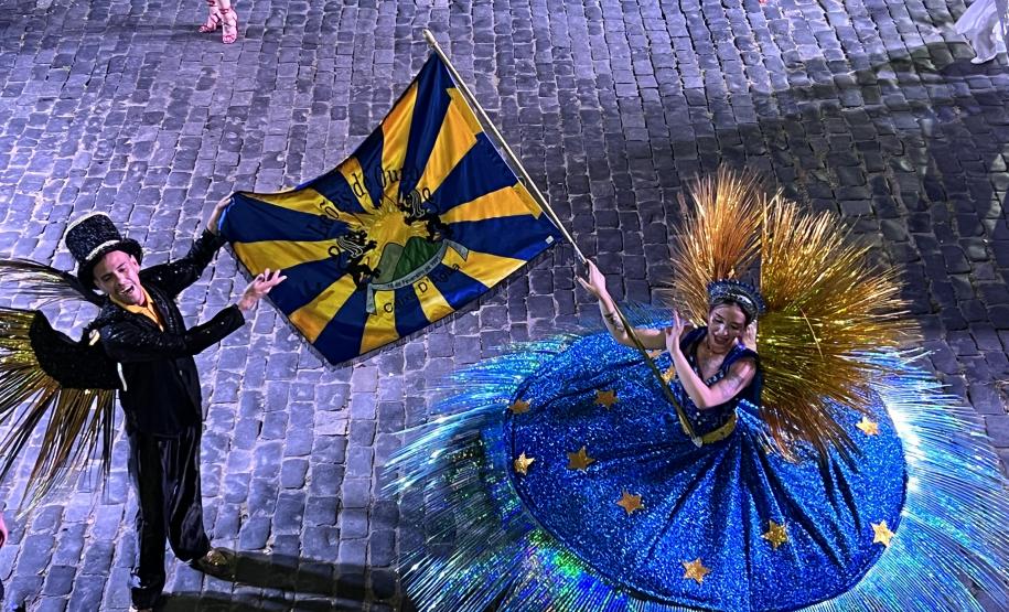 A presença ostensiva da corporação garantiu um ambiente seguro para todos os 8000 mil moradores e turistas