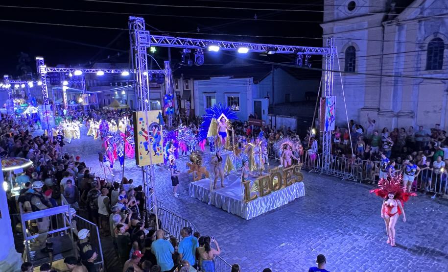 A presença ostensiva da corporação garantiu um ambiente seguro para todos os 8000 mil moradores e turistas