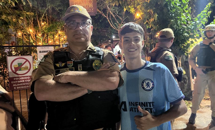 Para garantir um evento seguro e organizado que reuniu mais de 1500 pessoas, a Polícia Militar do Paraná (PMPR) executou um planejamento estratégico