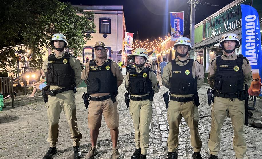 Para garantir um evento seguro e organizado que reuniu mais de 1500 pessoas, a Polícia Militar do Paraná (PMPR) executou um planejamento estratégico