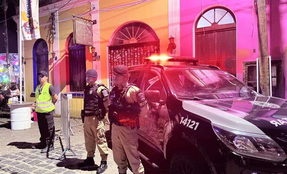 Para garantir um evento seguro e organizado que reuniu mais de 1500 pessoas, a Polícia Militar do Paraná (PMPR) executou um planejamento estratégico