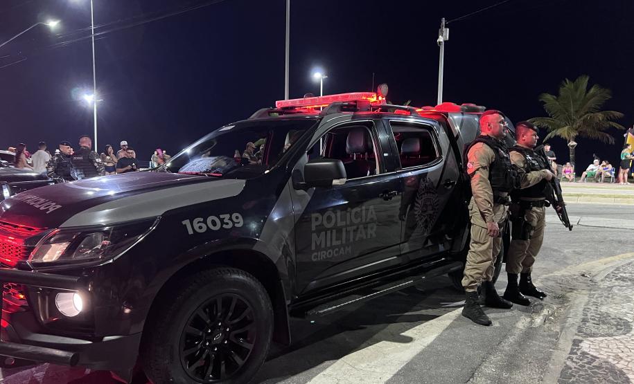 Para garantir a ordem e a segurança, a PMPR mobilizou um efetivo reforçado