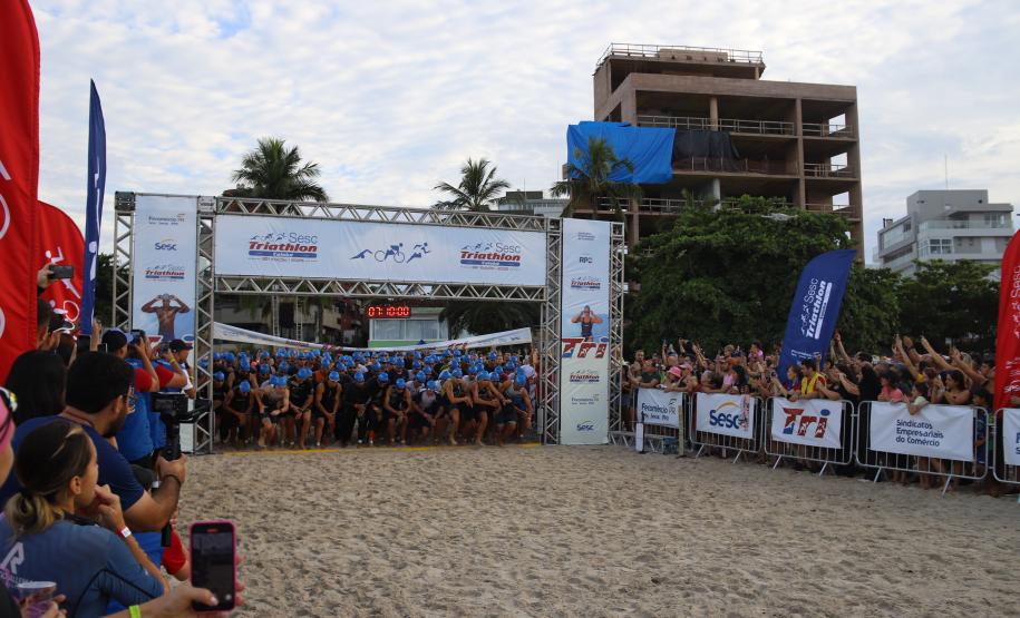 Para assegurar que a prova ocorresse com tranquilidade, a PMPR mobilizou efetivo de diferentes unidades