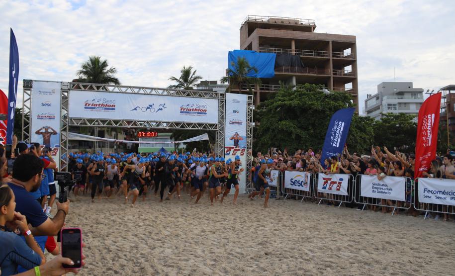 Para assegurar que a prova ocorresse com tranquilidade, a PMPR mobilizou efetivo de diferentes unidades