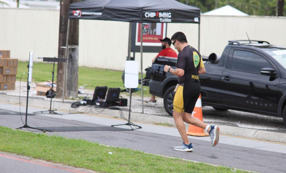 Para assegurar que a prova ocorresse com tranquilidade, a PMPR mobilizou efetivo de diferentes unidades