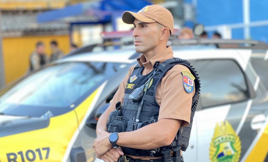 A atuação da PMPR contou com diversas modalidades de policiamento