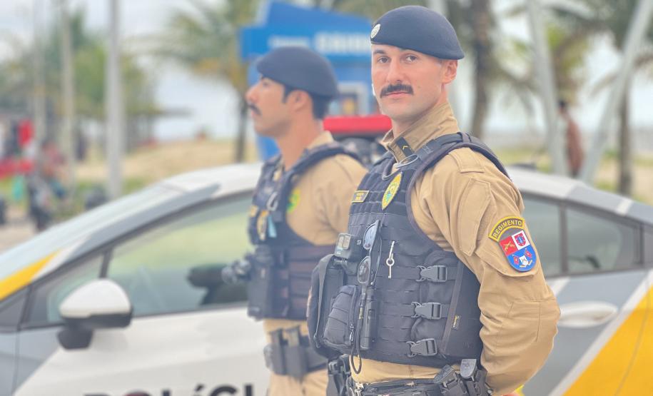 Para assegurar que a prova ocorresse com tranquilidade, a PMPR mobilizou efetivo de diferentes unidades